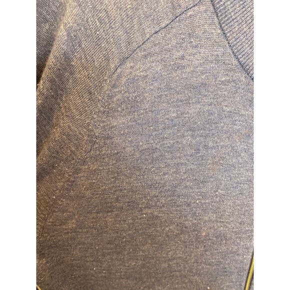 Blue Speckled Brooks Brothers Linen Merino Wool Zip Up XXL - Picture 3 of 8